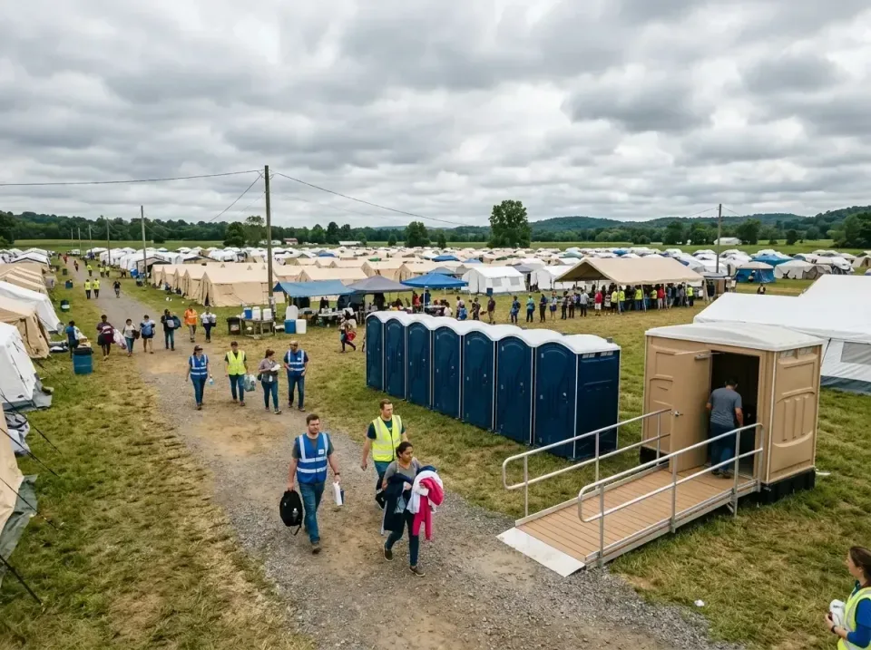 disaster-relief-camp-restrooms-010 — frequently asked questions, Dumpster & Portable Bathrooms Rental in Tucson Estates, AZ